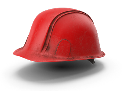 Casco Rojo